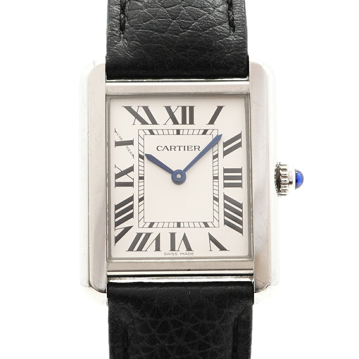 Cartier Tank Solo SM WSTA0030 Silver Dial Women's Watch — Good