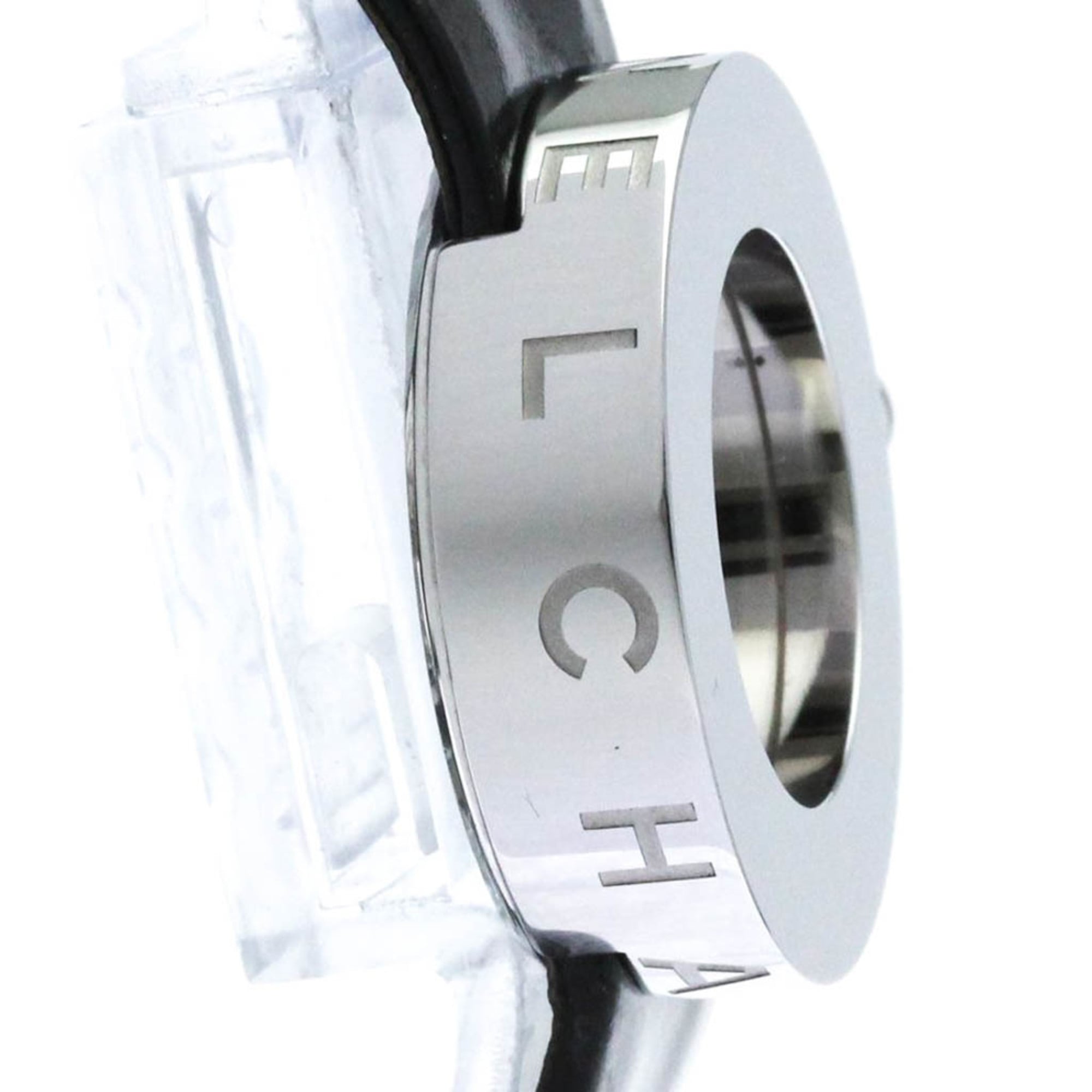 CHANEL La Ronde Steel Leather Quartz Ladies Watch H0579 Polished — Very Good