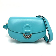 HERMES Mini Cherche Midi 2-Way Handbag/Shoulder Bag, Tadelakt, Boys, Blue Atoll — Like New