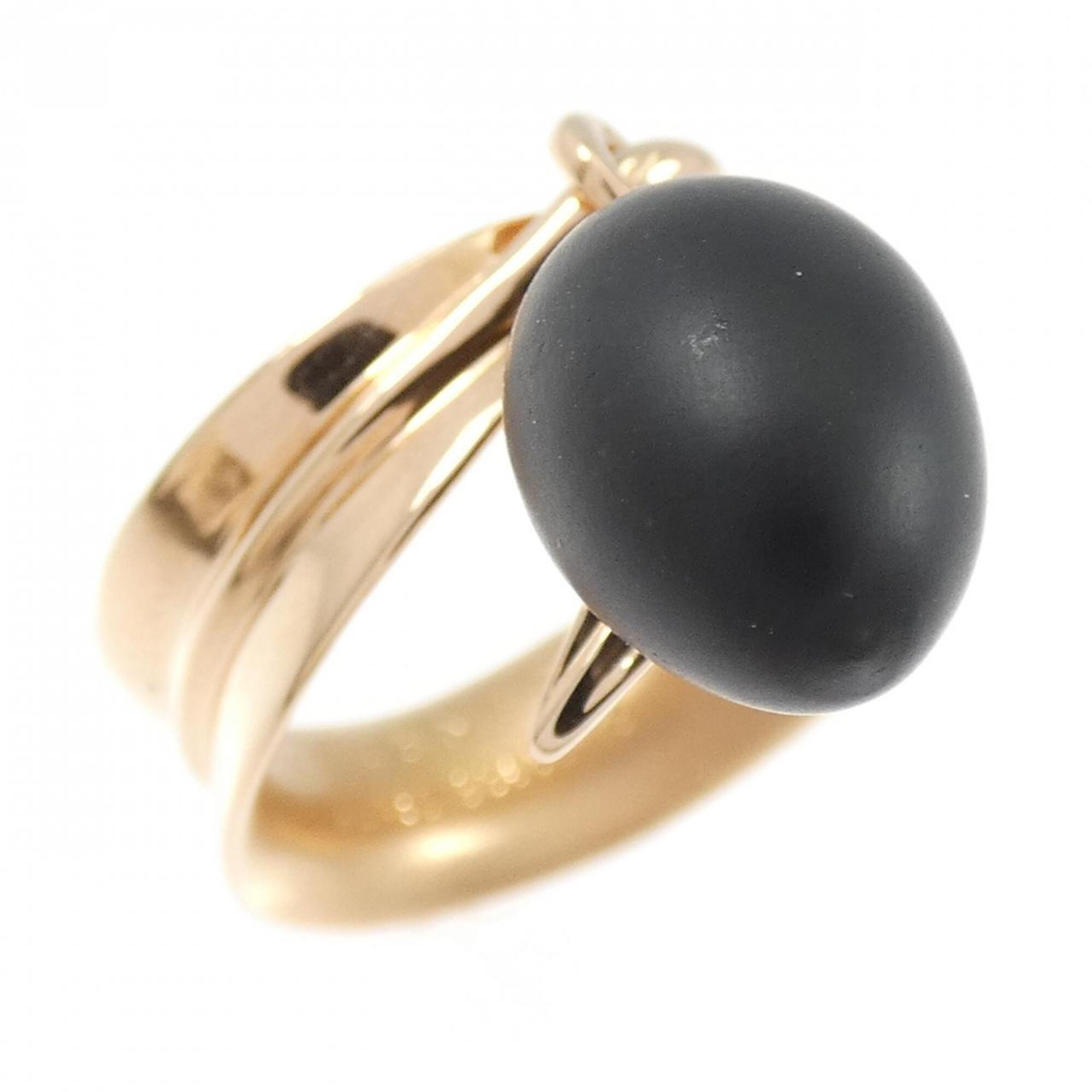 Hermes Obsidian Ring — Like New