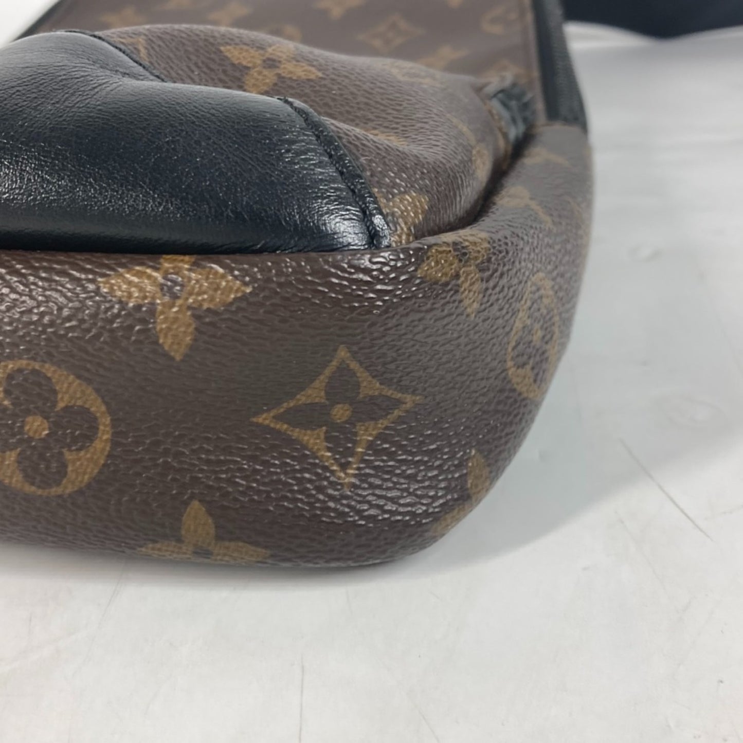 LOUIS VUITTON M45897 Monogram Macassar Avenue Sling Bag Crossbody Body Canvas Men's Women's Brown