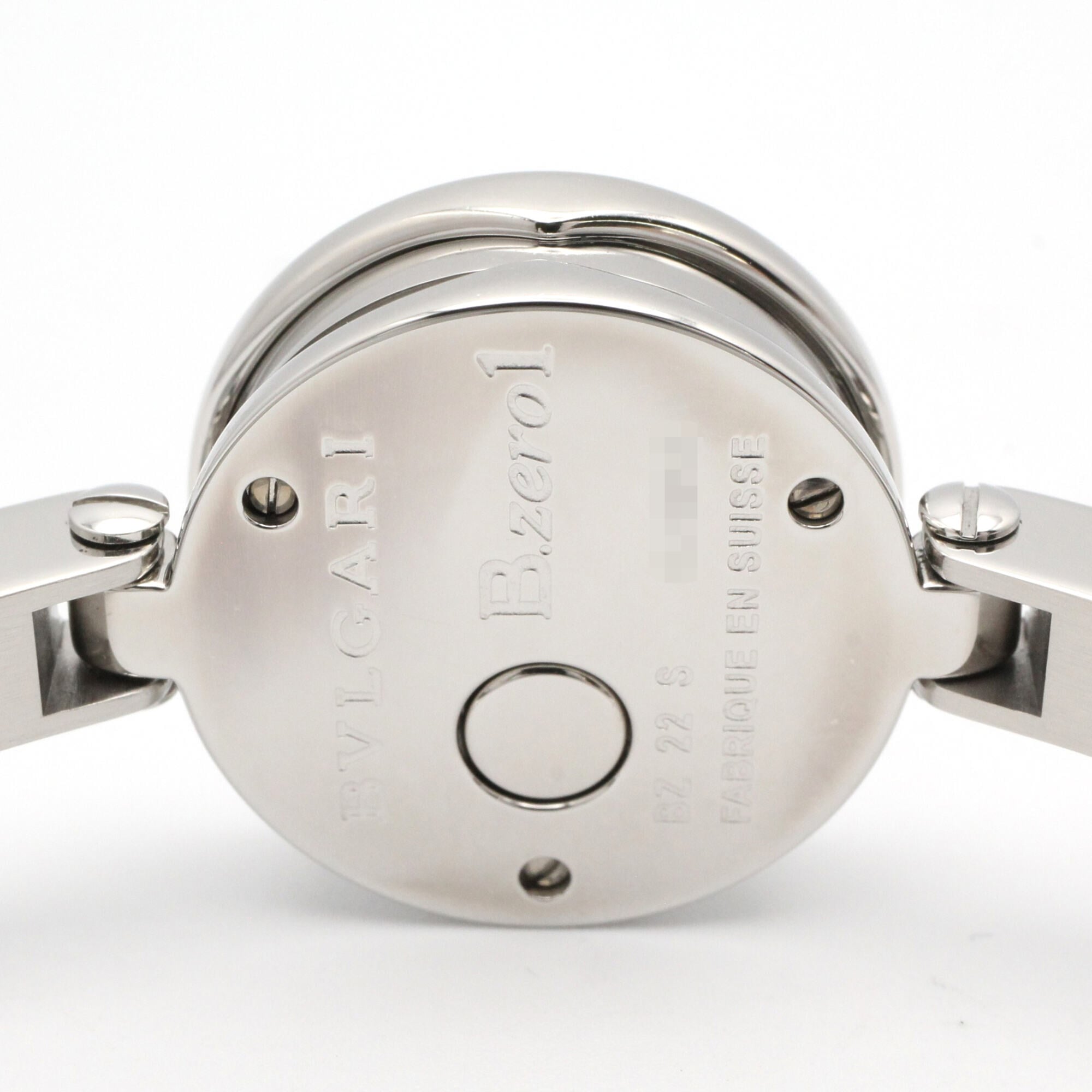 Bulgari BVLGARI B-zero1 Watch, Stainless Steel, Women's, Blue Tone, Shell, BZ22S — Very Good