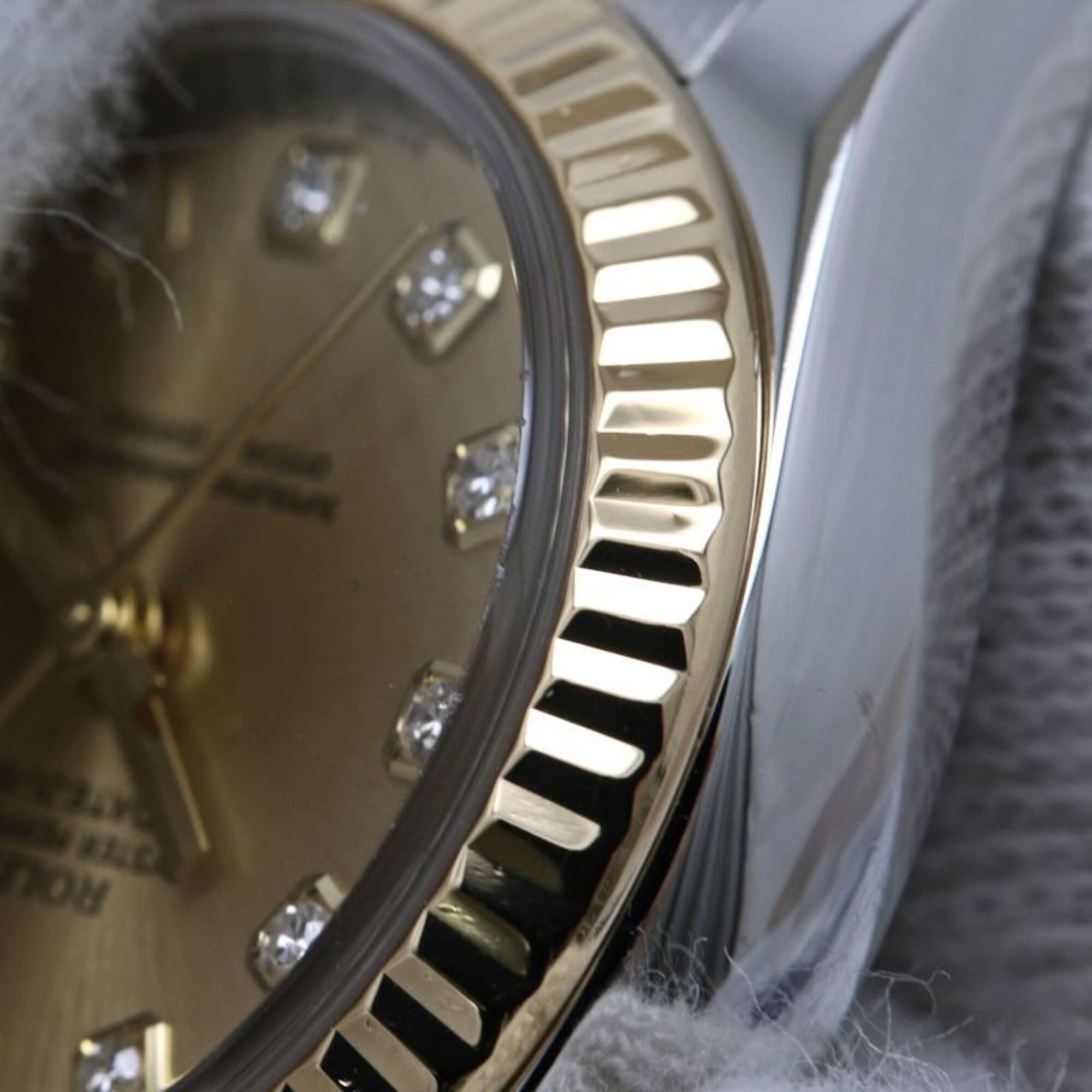 ROLEX Datejust 10P Diamond 179173G Women's Watch SSx18K Yellow Gold 40580 — Good
