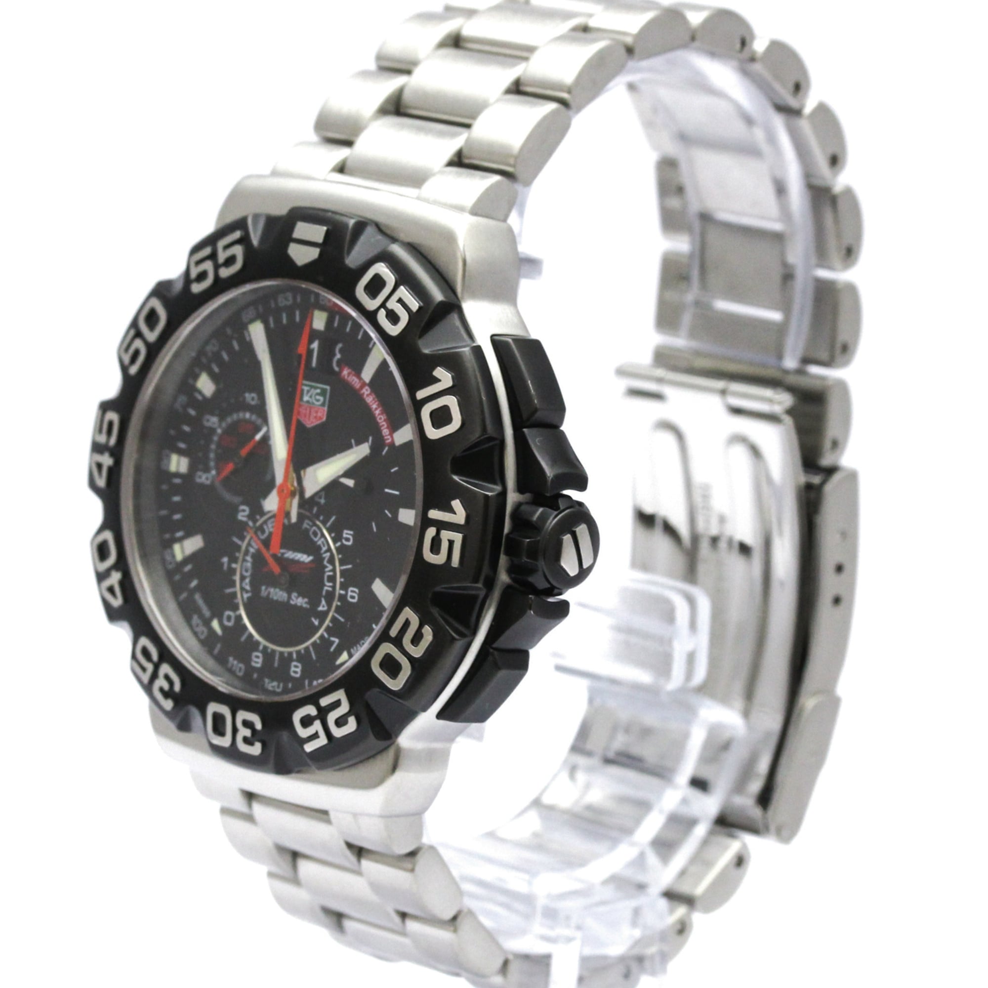 TAG Heuer Formula 1 Kimi Raikkonen Grande Date Watch CAH1014 Polished — Very Good