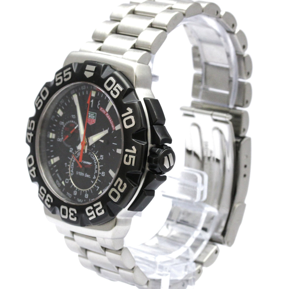 TAG Heuer Formula 1 Kimi Raikkonen Grande Date Watch CAH1014 Polished — Very Good