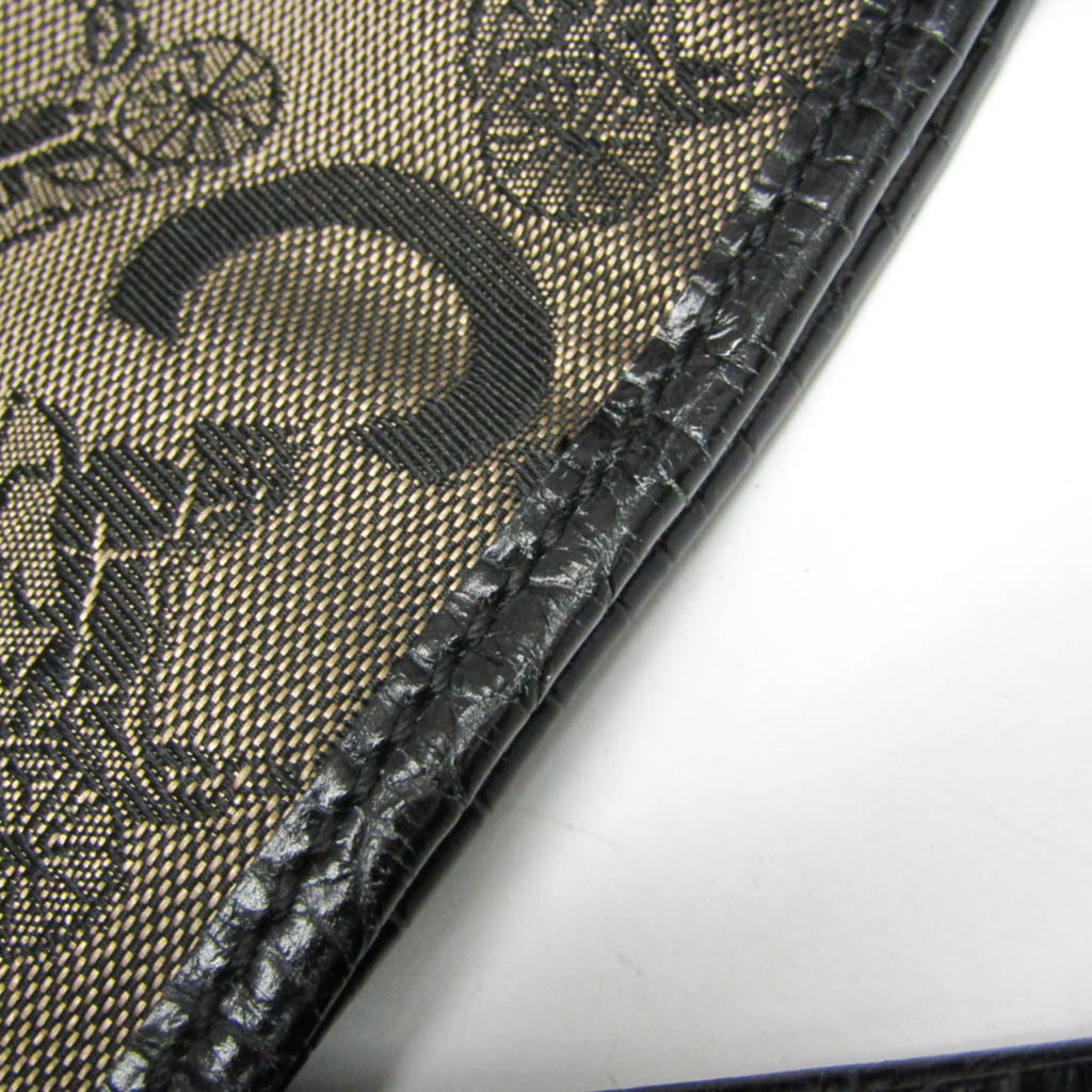 Celine Bittersweet C Macadam Carriage Pattern Women's Canvas,Leather Handbag,Tote Bag Beige,Black