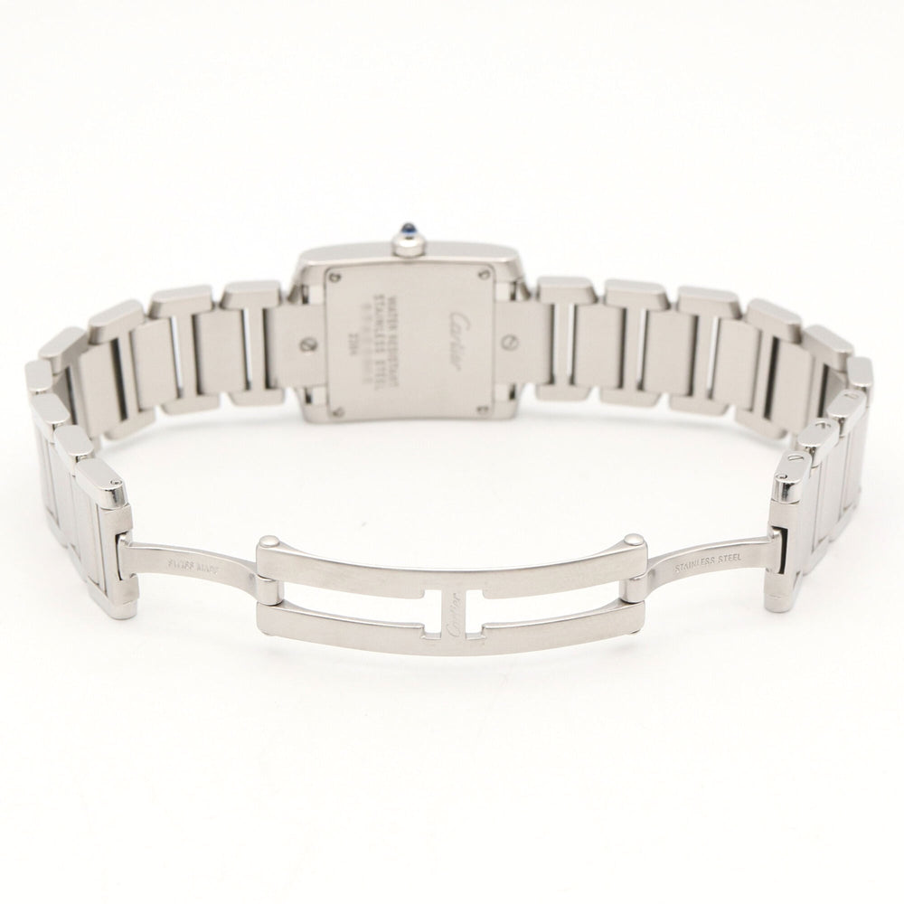 Cartier Tank Française SM Watch, Stainless Steel, Ladies, Ivory (W51008Q3) — Very Good