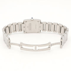 Cartier Tank Française SM Watch, Stainless Steel, Ladies, Ivory (W51008Q3) — Very Good