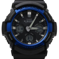 CASIO G-SHOCK ANALOG-DIGITAL GAW-100 SERIES GAW-100B-1A2JF Black Resin/Aluminum Men's Watch — Good