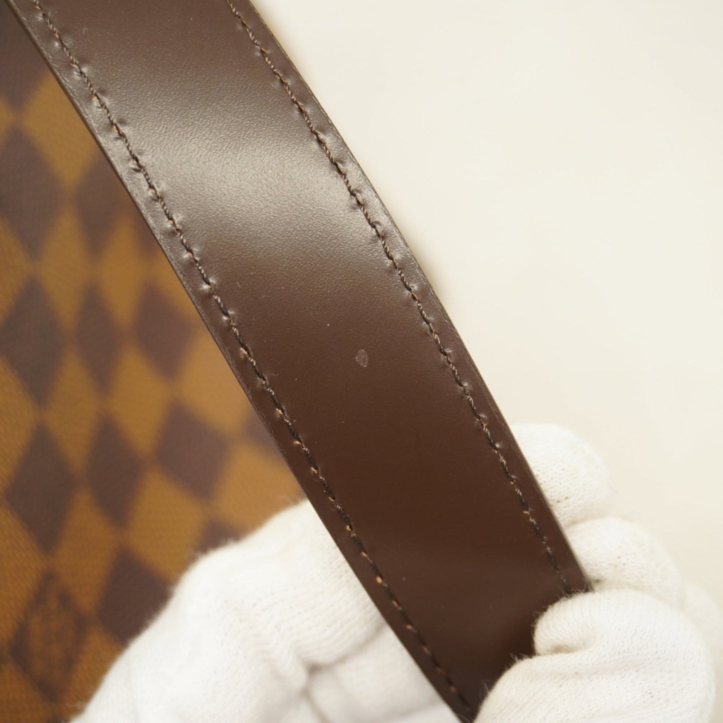 Louis Vuitton Damier Hampstead PM Tote Bag N51205 Ebene for Women