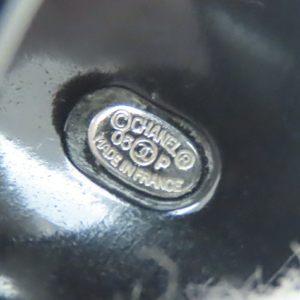 Chanel Ring, Coco Mark, Plastic, Black, White, Two-Tone, Women's, CHANEL