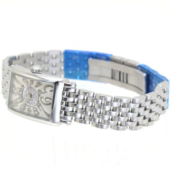 FRANCK MULLER Long Island Petite Pastille 802QZRELCD1P Diamond Stainless Steel Women's Watch 39899 — Very Good