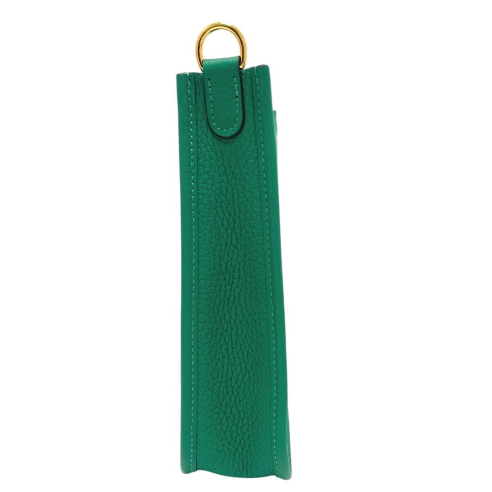 HERMES Evelyne TPM 16 Amazone Bag, Handbag, Shoulder Taurillon Clemence Leather, Women's, Vert Vertigo Green — New