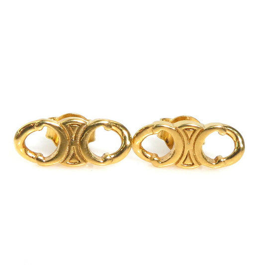 Celine Triomphe earrings in gold metal for women, r10739k