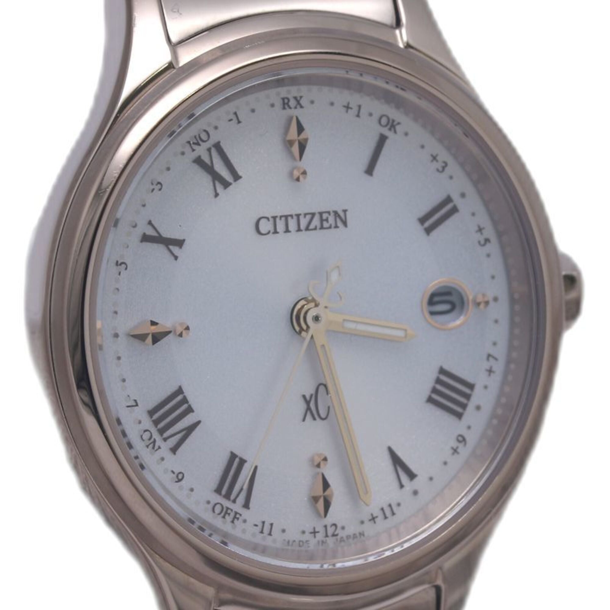 CITIZEN XC Cross Sea ES9497-96A H060-005VS01 Women's Titanium Watch 130491 — Good
