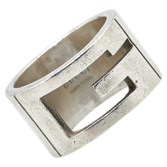 Gucci G Logo Open Ring #12 SV925 Silver Women's GUCCI