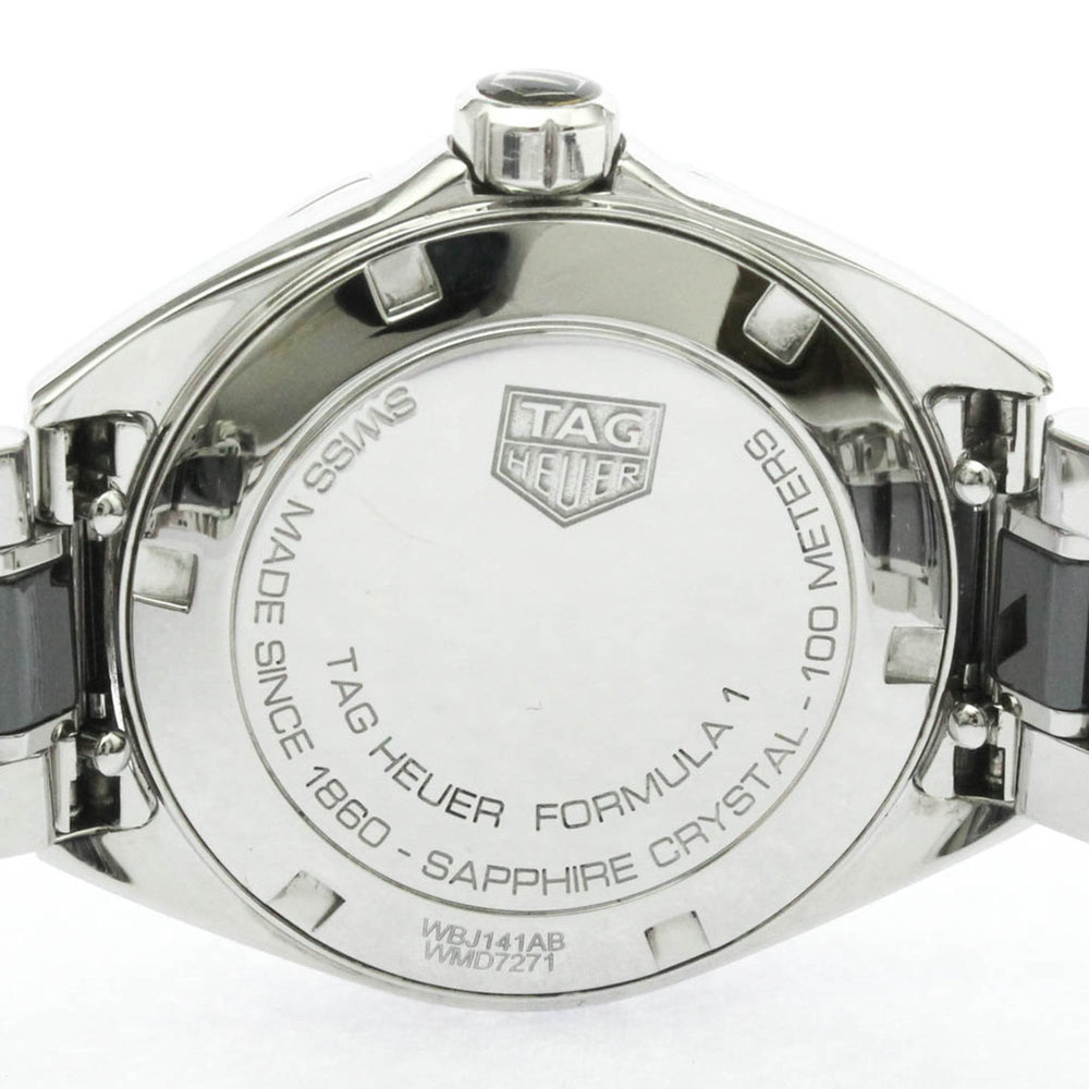 TAG HEUER Formula 1 Diamond Steel Quartz Ladies Watch WBJ141AB Polished — Very Good