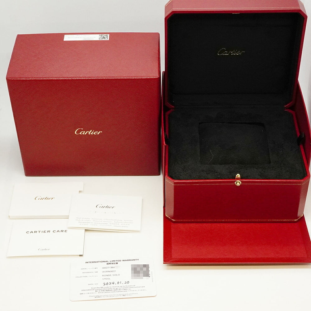 Cartier Ronde Solo XL WSRN0022 Silver Dial Men's Watch — Good