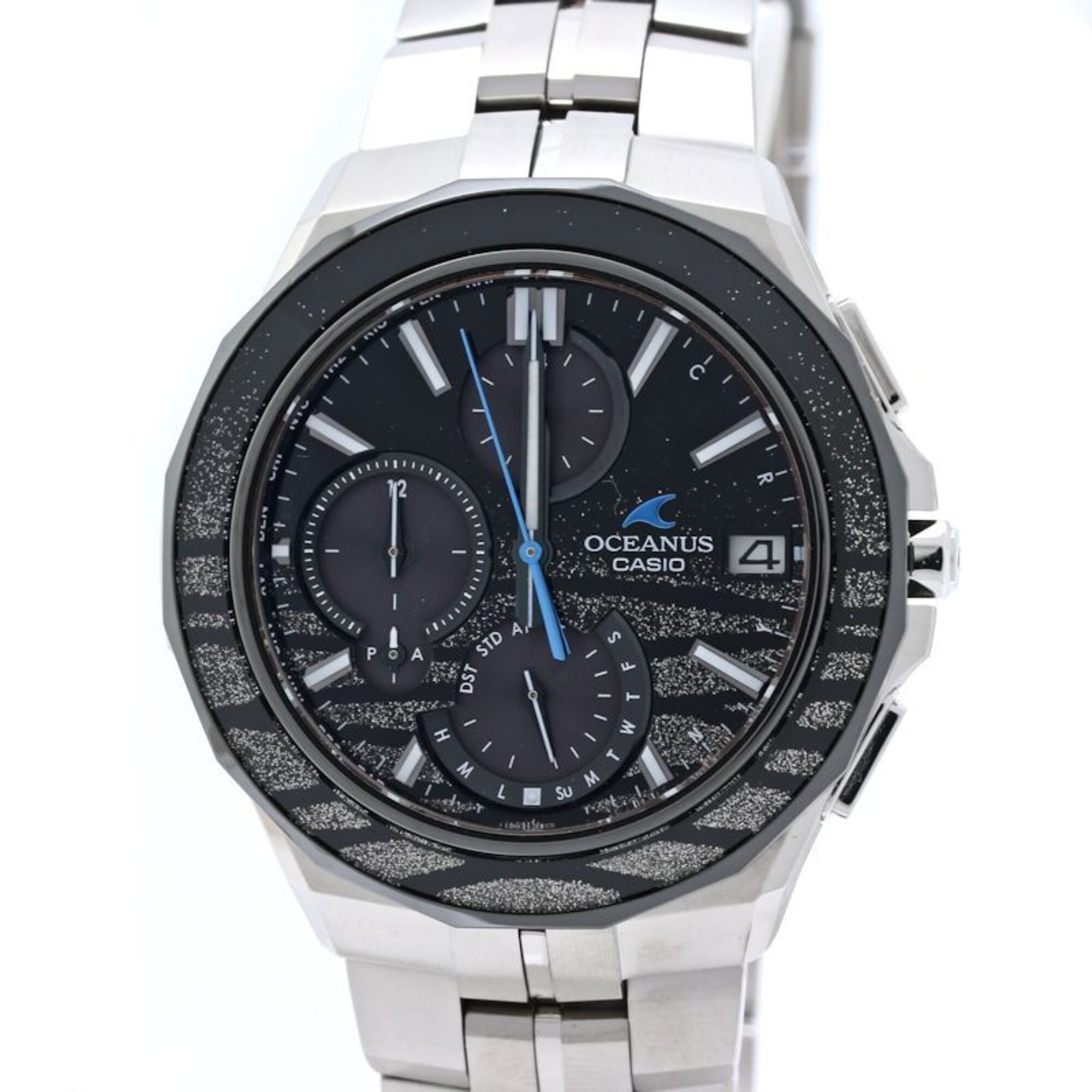 CASIO Oceanus Manta Maki-e Limited Edition (1500 pieces) OCW-S5000ME-1AJF Men's Titanium Watch 40539 — Very Good
