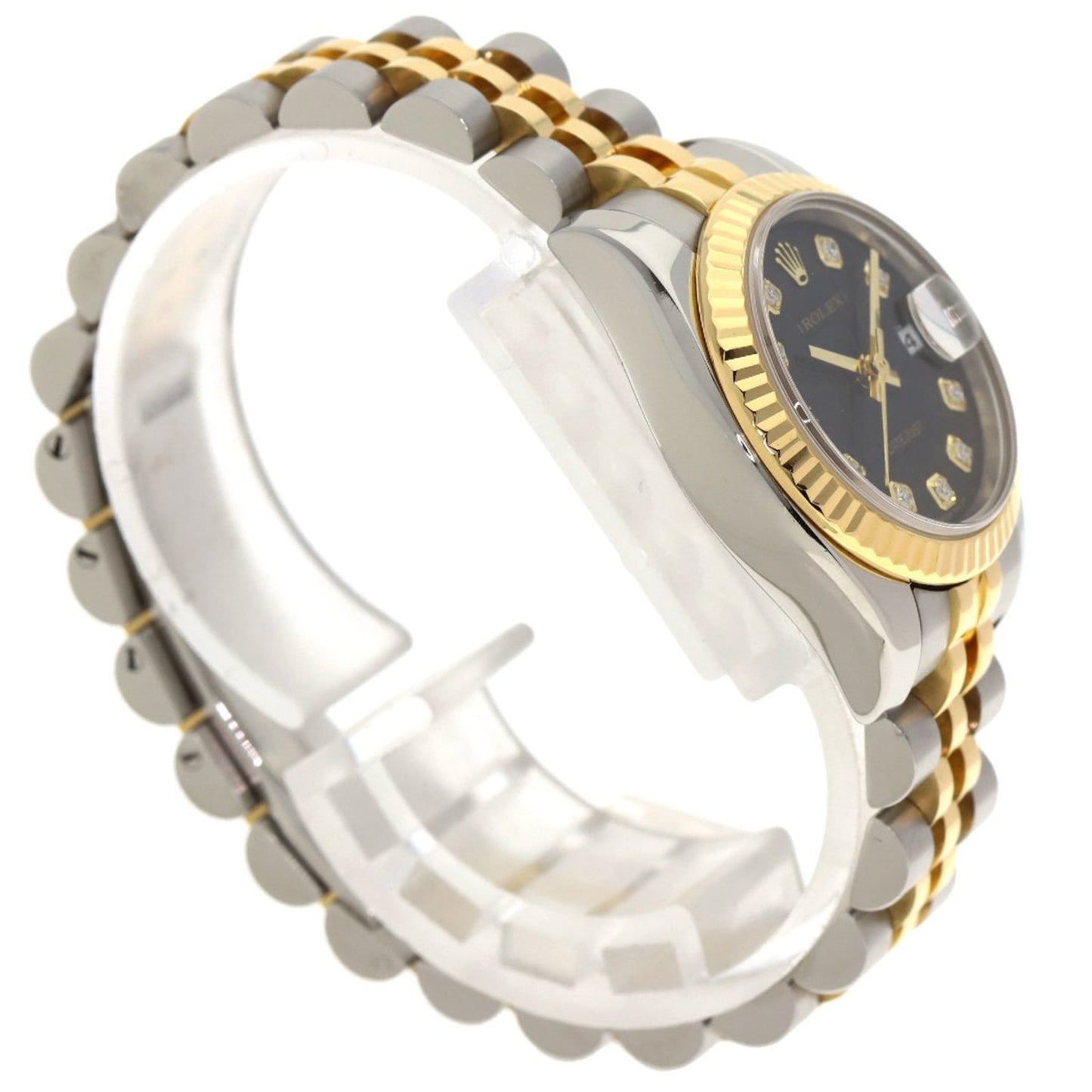 Rolex 179173G Datejust 10P Diamond Watch Stainless Steel/SSx18KYG/18KYG Women's ROLEX