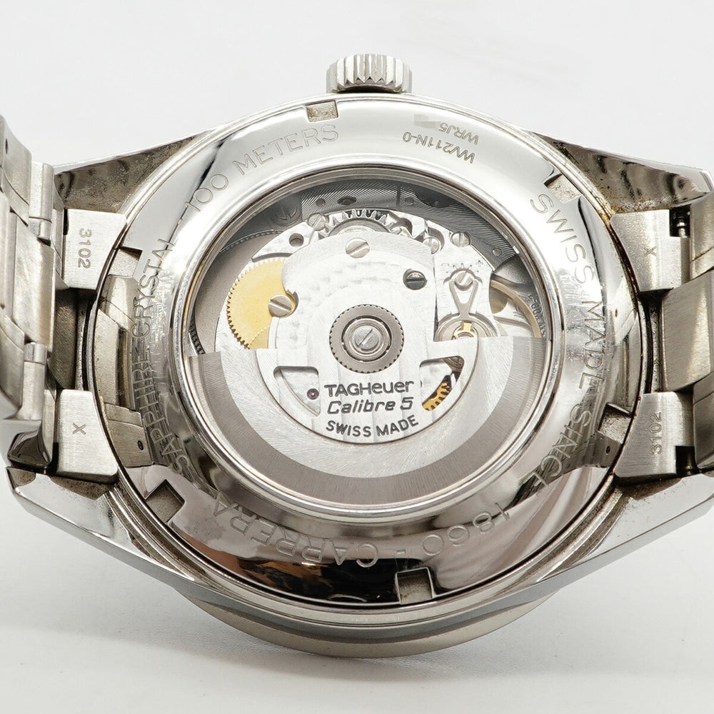 TAG Heuer Carrera Calibre 5 WV211N Brown Dial Men's Watch — Good