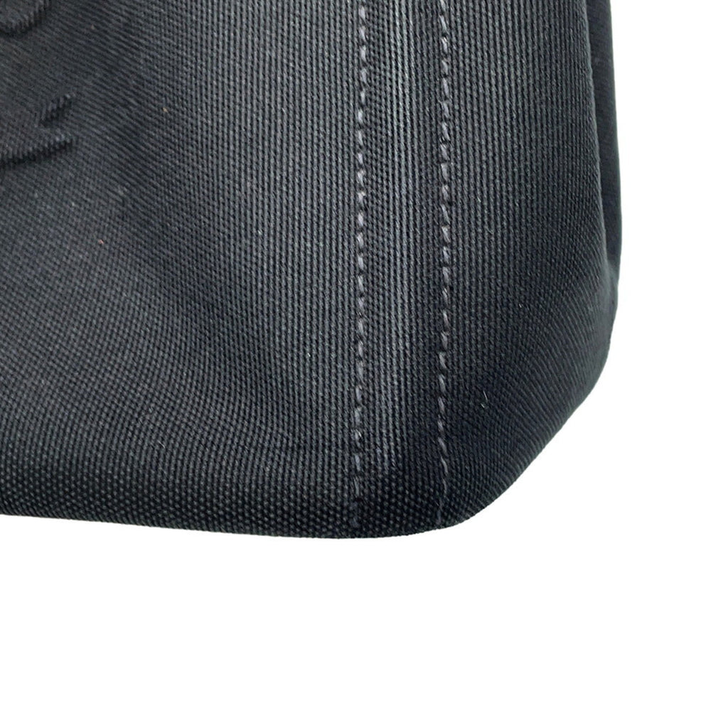 Prada Canapa Canvas Tote Bag 1BG439 PRADA 2-way Black