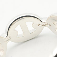 Hermes Chaine d'Ancre Enchainée Ring - Sterling Silver 925 Men's & Women's Tone — Like New