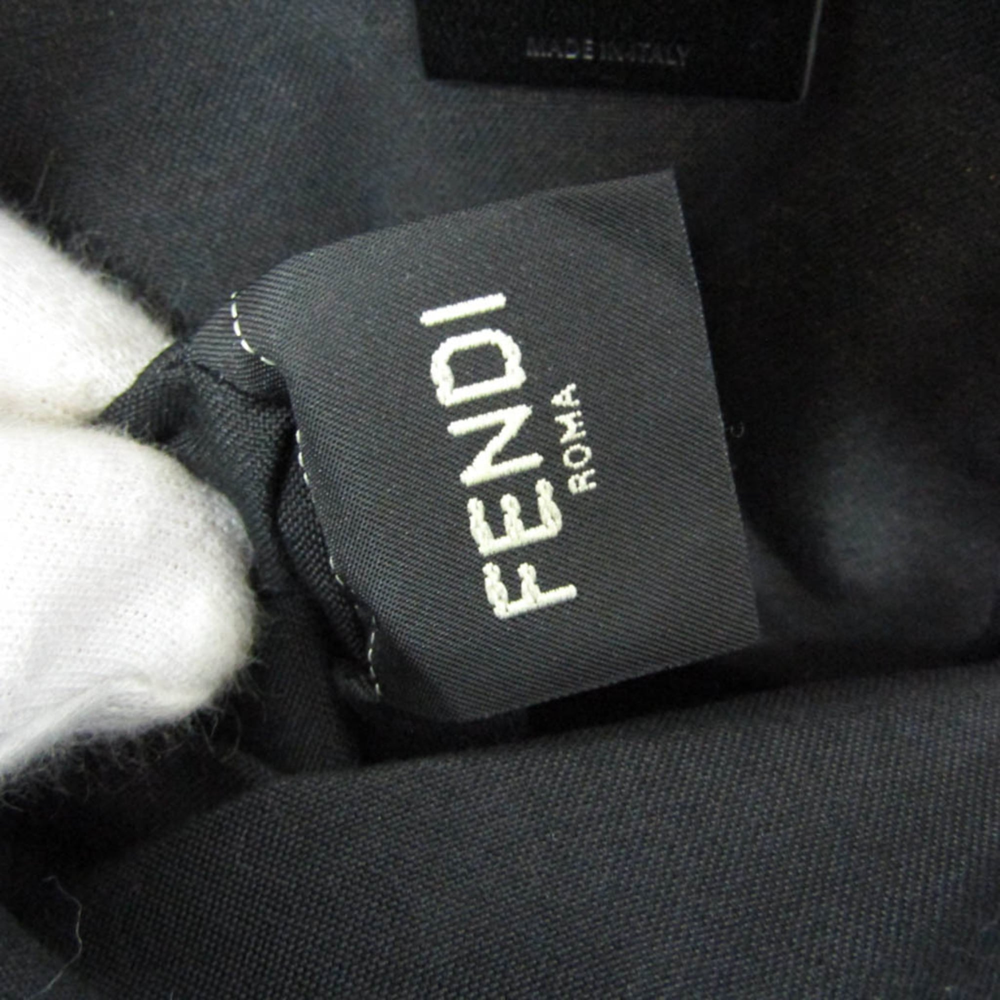Fendi Baguette Phone Pouch 7AS056 Men,Women Nylon Shoulder Bag Yellow — Like New