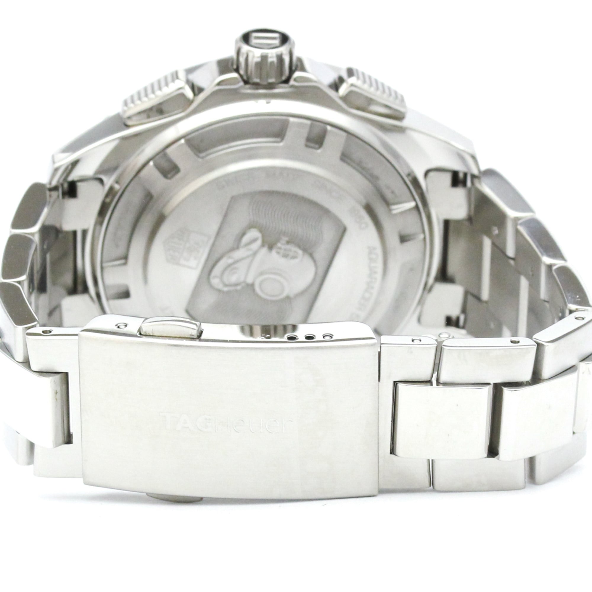 TAG HEUER Aqua Racer Chronograph Automatic Mens Watch CAJ2110 Polished — Very Good
