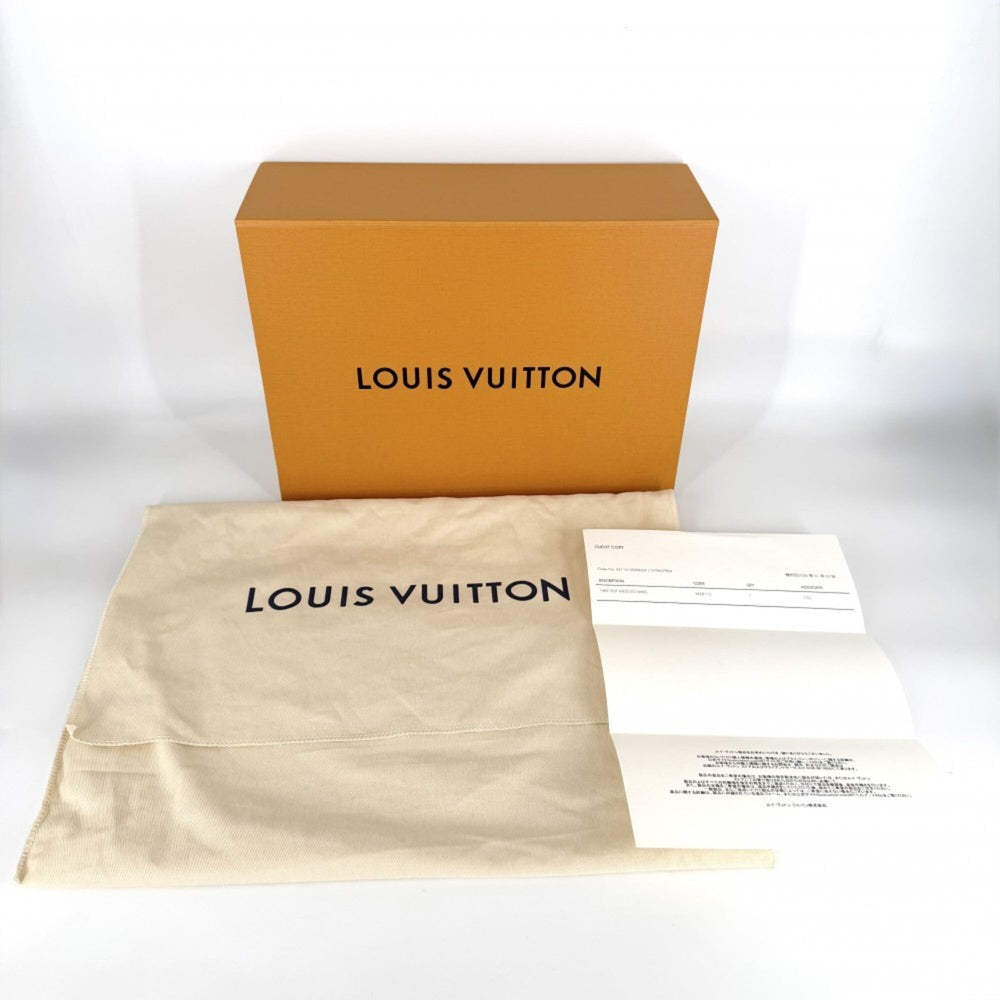 Louis Vuitton Men's Monogram Takeout Messenger Shoulder Bag, M28113, Canvas, Brown, Gold Hardware — Like New