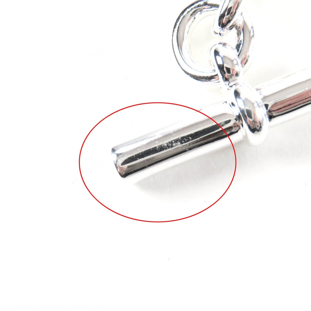 HERMES Chaine d'Ancre MM AG925 Bracelet, 13 links, Silver, Made in France, 2023 model, Weight: 50.05g, Women's — Like New