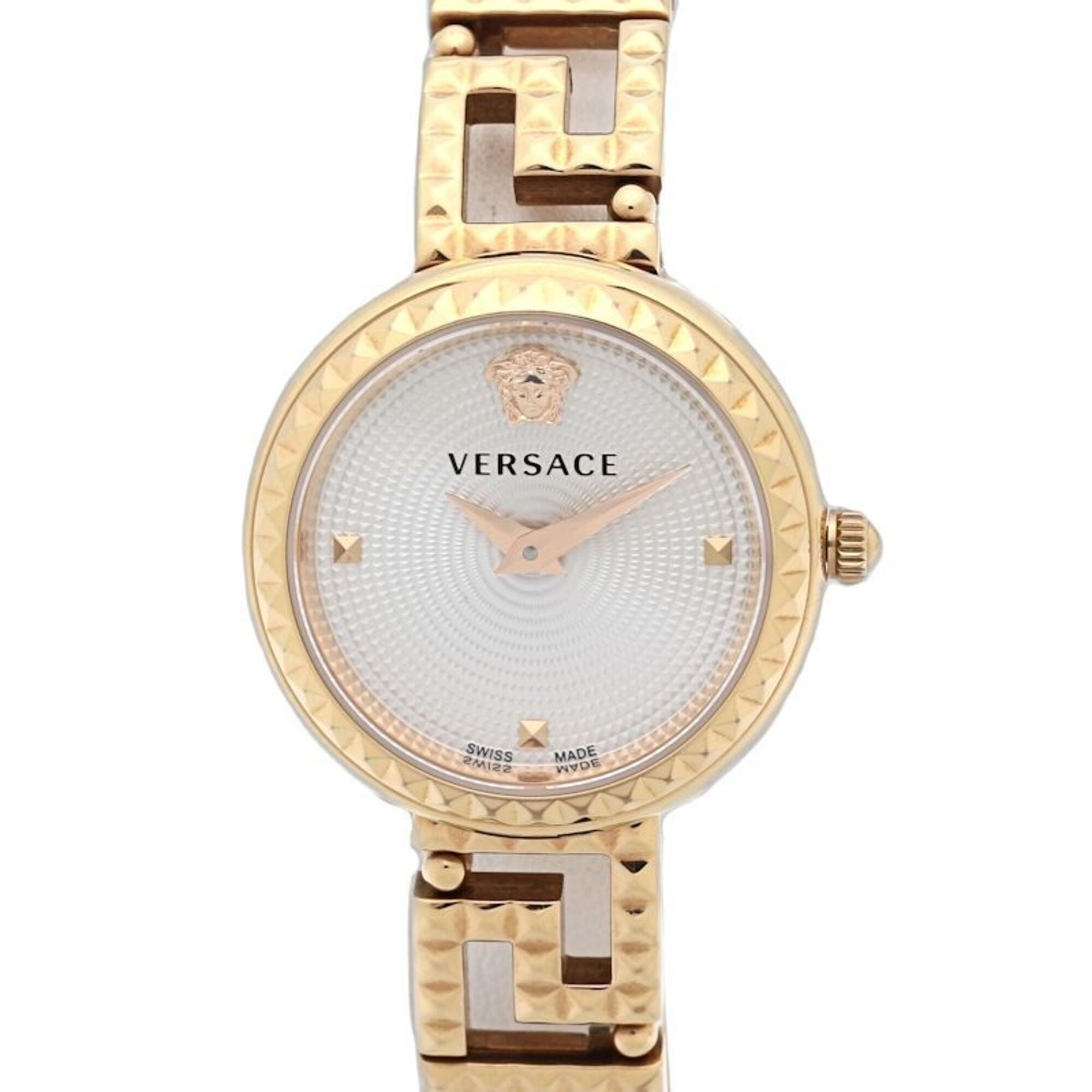 VERSACE Greca Gottes VE7A00223 Women's Watch, Gold Plated (GP) 130512 — Very Good