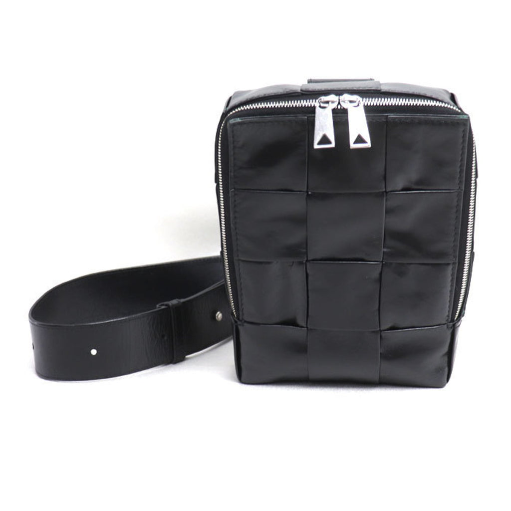 BOTTEGA VENETA Maxi Intrecciato Cassette Sling Bag, Black, 701366 YCQ72 8803, Men's