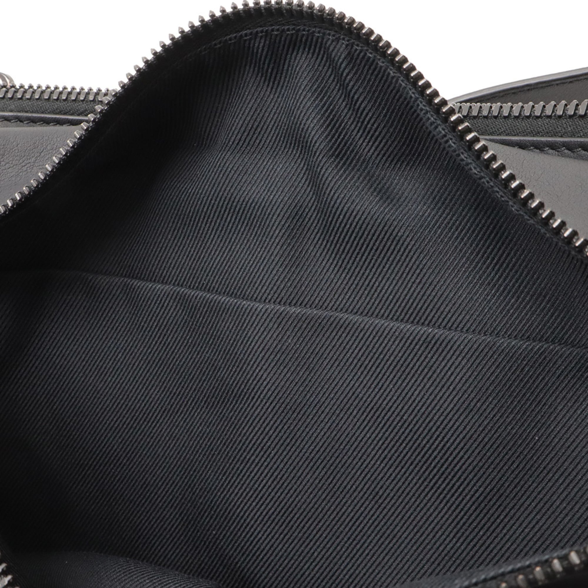 BOTTEGA VENETA shoulder bag, crossbody clutch, pouch in black leather