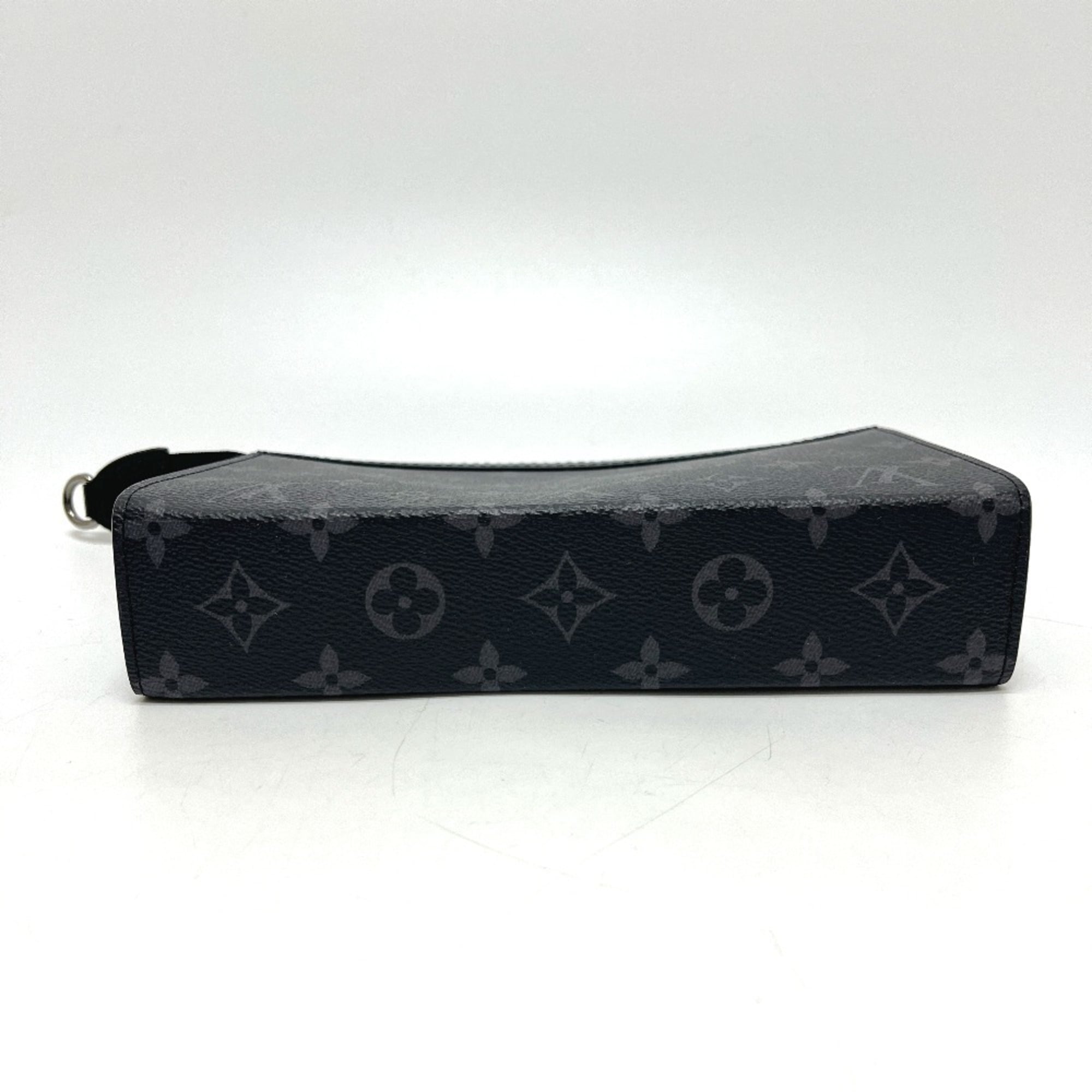 LOUIS VUITTON M81124 Gaston Wearable Wallet Bag Handbag Shoulder Monogram Eclipse Canvas Men's Black — New - Store Return