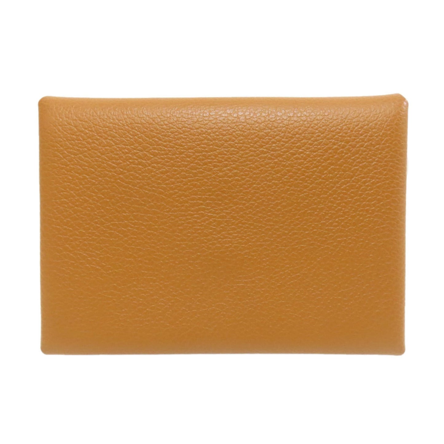 Hermes Hermès Calvi Duo Silver Hardware Coin Case Evercolor Women's