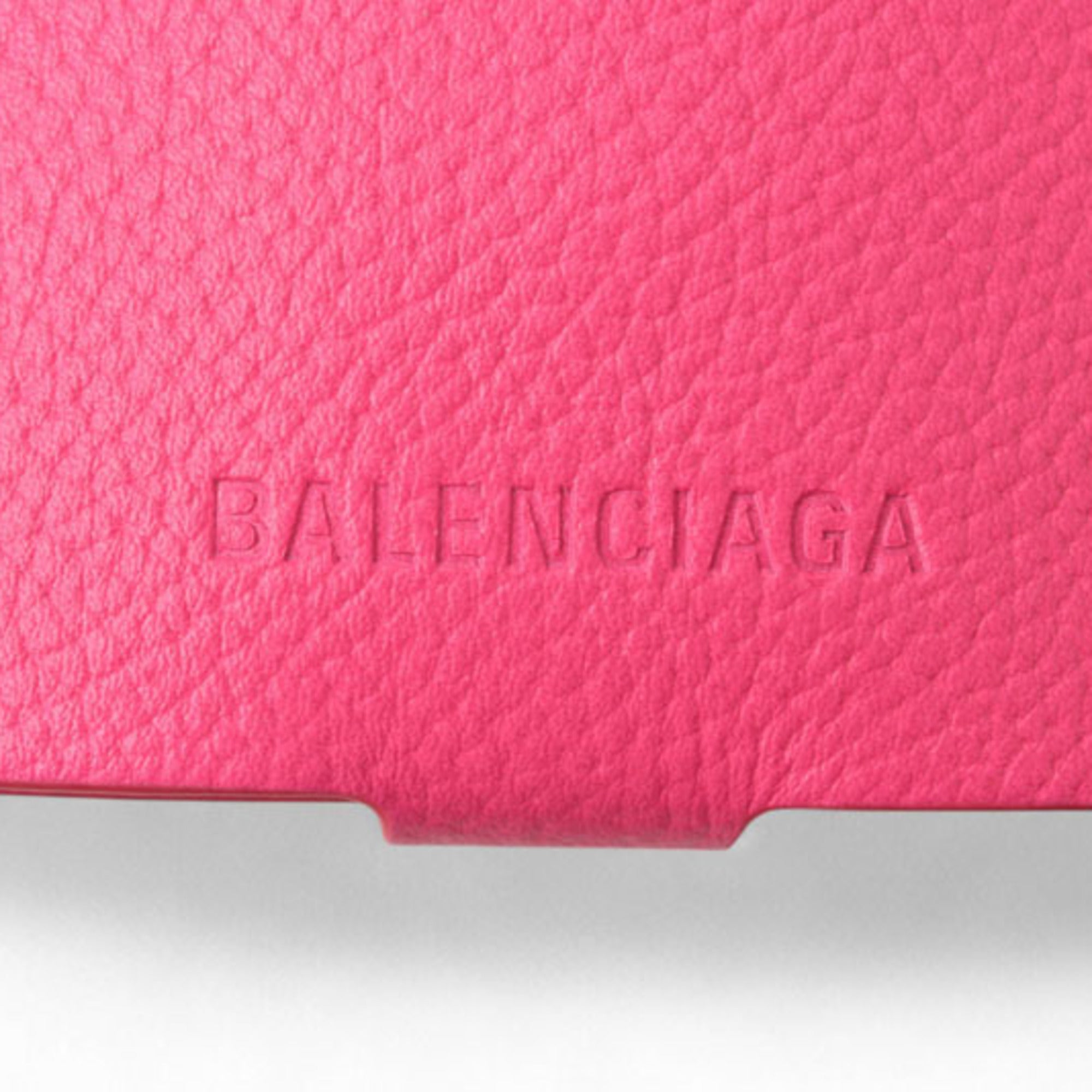 Balenciaga Key Ring Charm Neck Strap BALENCIAGA Crochet Pink Unused — New - Store Return