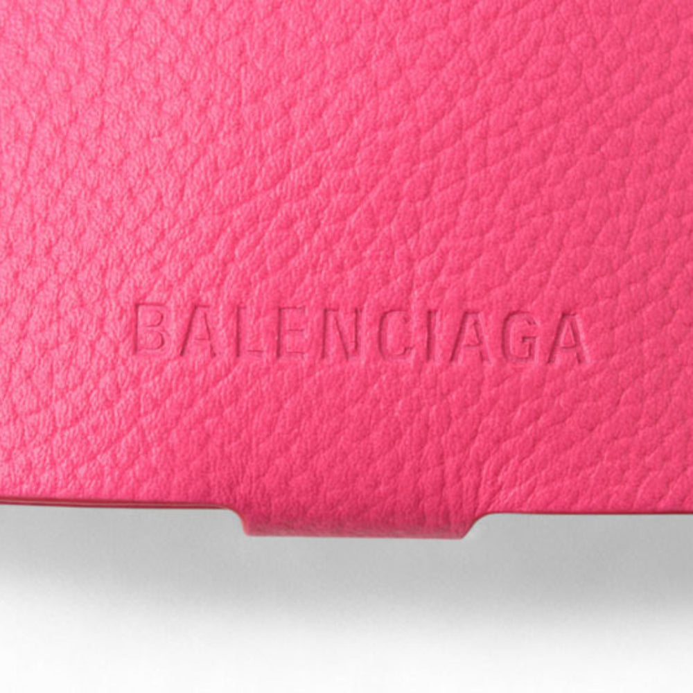 Balenciaga Key Ring Charm Neck Strap BALENCIAGA Crochet Pink Unused — New - Store Return
