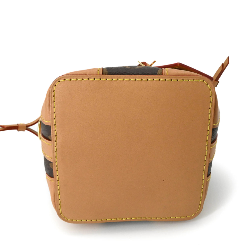 LOUIS VUITTON Louis Vuitton Noe Purse Monogram Canvas Leather Shoulder Bag Brown M57099 — Like New