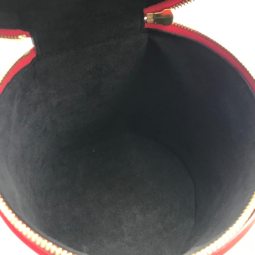 LOUIS VUITTON M53998 Monogram Vernis Cannes PM Handbag Patent Leather Women's Rouge Red — New - Store Return