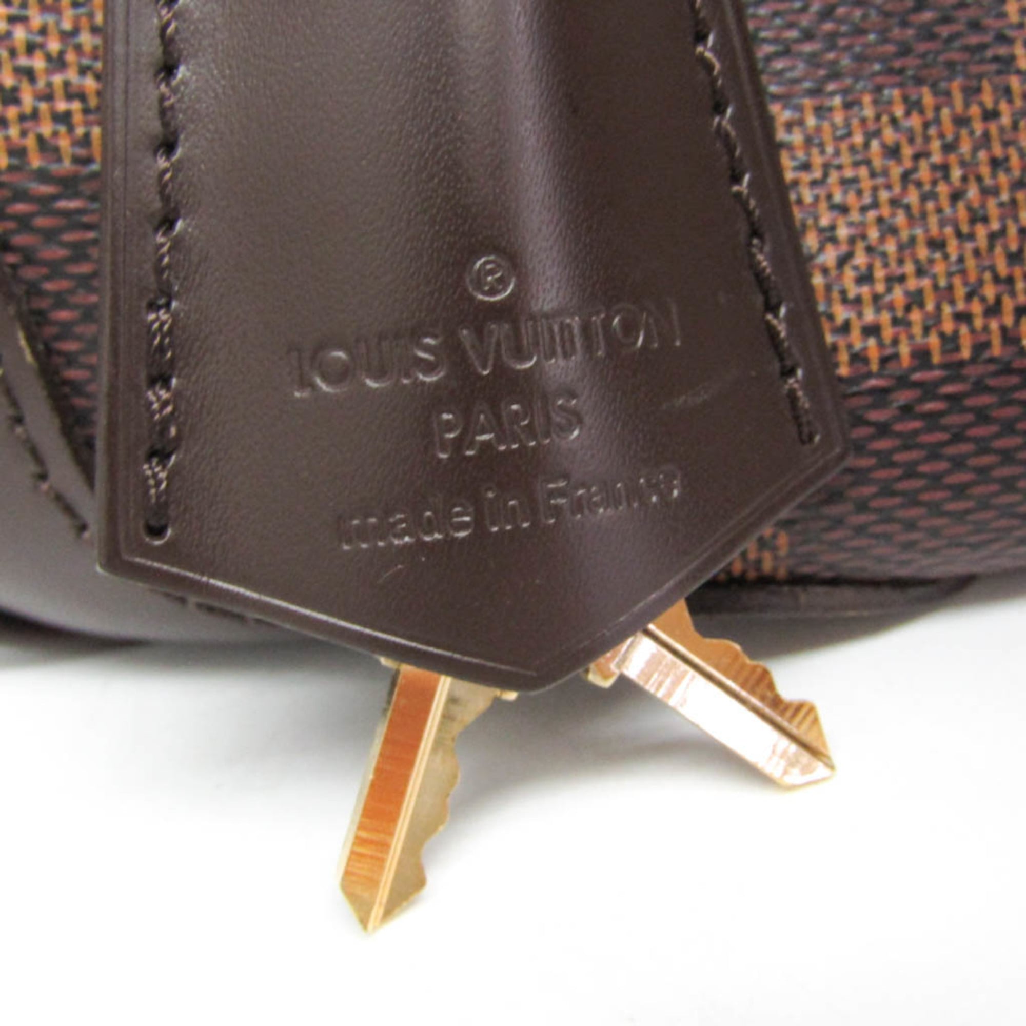 Louis Vuitton Damier Verona PM N41117 Women's Shoulder Bag Ebene — Like New