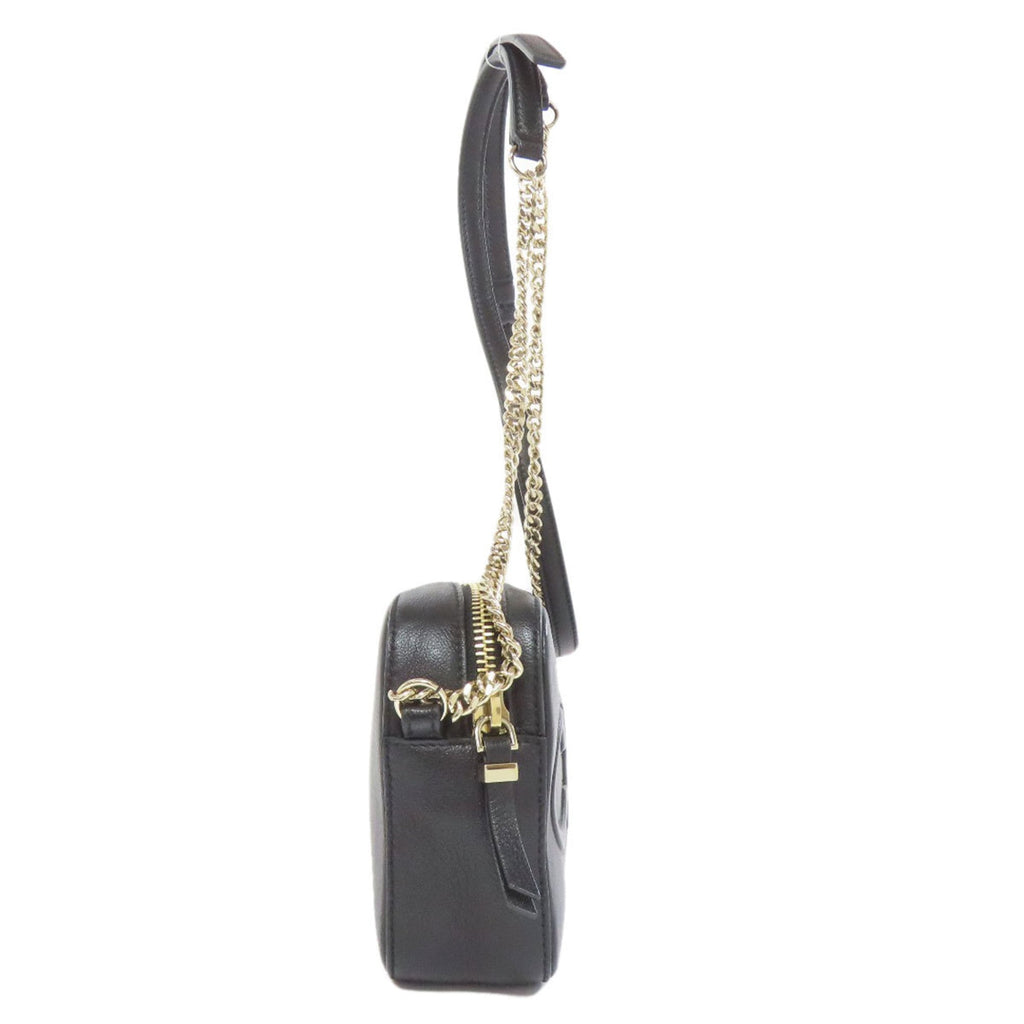 Jimmy Choo Chain Shoulder Bag Leather Women's