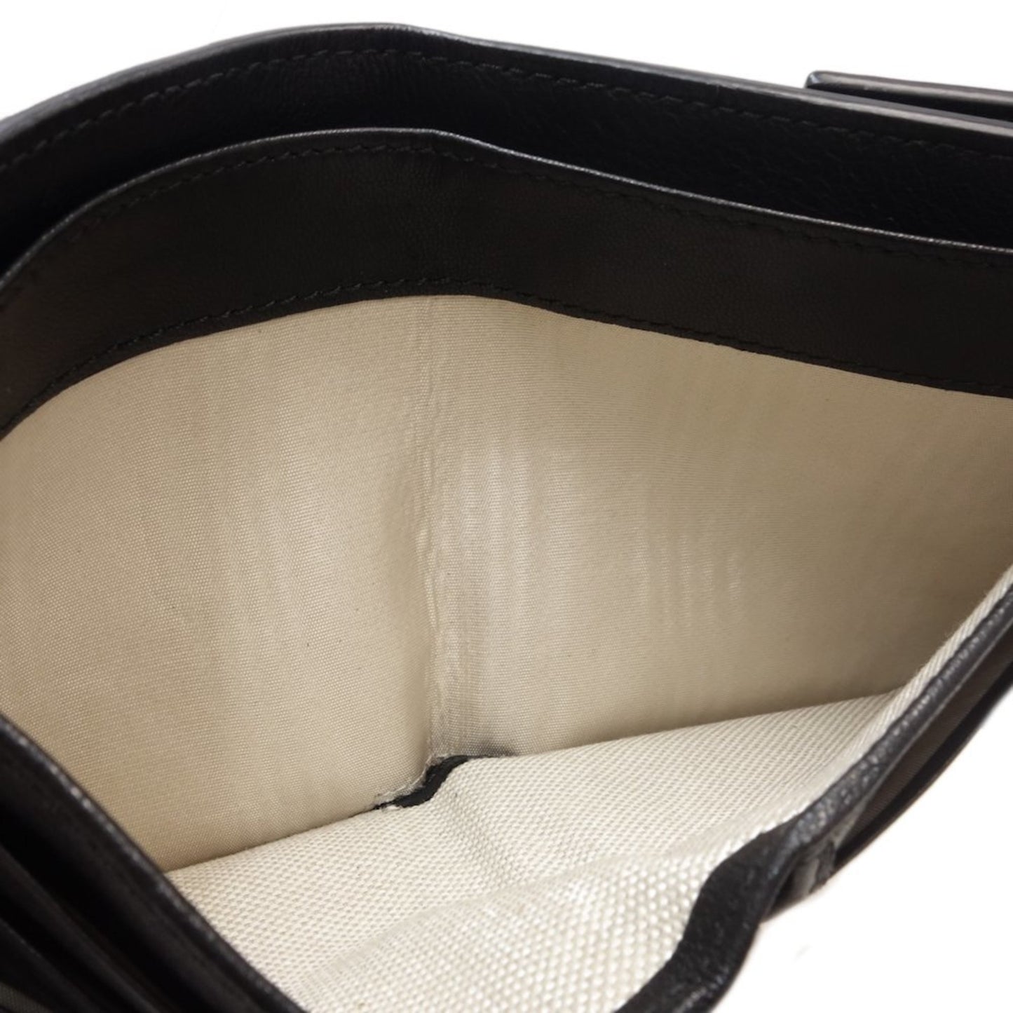 Jimmy Choo Star Studded Frida Bifold Wallet Leather Black 083683