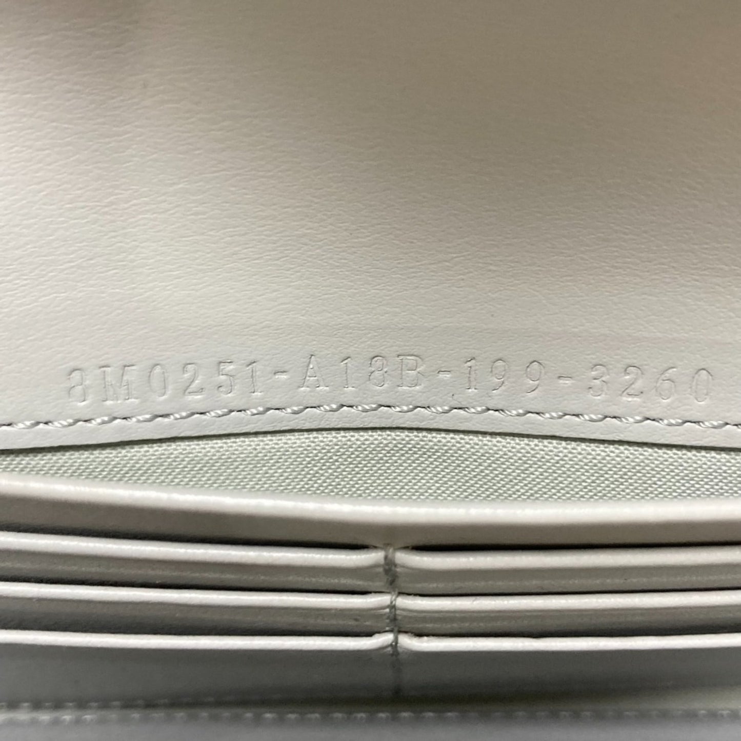 FENDI F is Fendi Continental Wallet, Light Gray, Women's