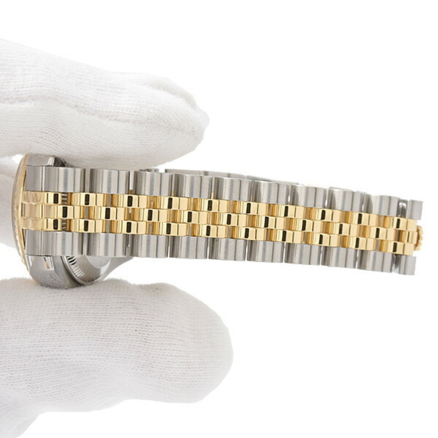 Rolex Watch Ladies Datejust Automatic Computer Silver Dial ROLEX SS×750YG 179173G