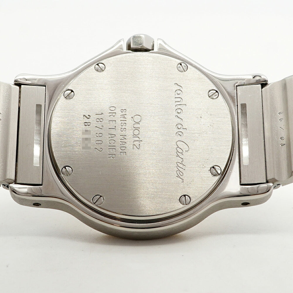 Cartier Santos Octagon LM W2001583 Ivory Dial Watch (Men's & Women's) — Very Good