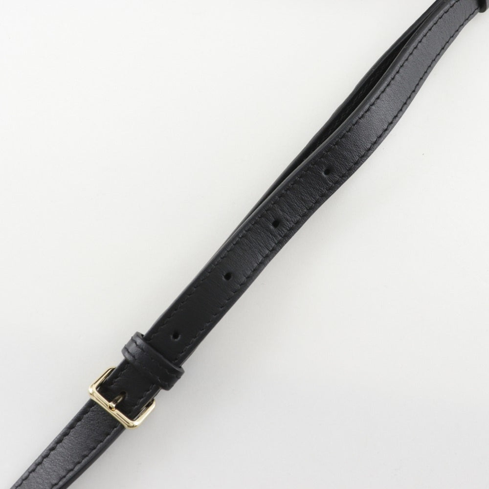 Burberry Mini Pocket Bag, 2-Way Shoulder Check Pattern, 8035841, Calfskin and Nylon, Black/Red, Women's — Like New
