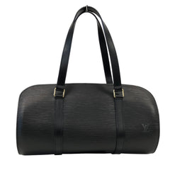 Louis Vuitton Soufflot Epi Leather Roll Boston Bag M52222 Noir (Women's) — Like New