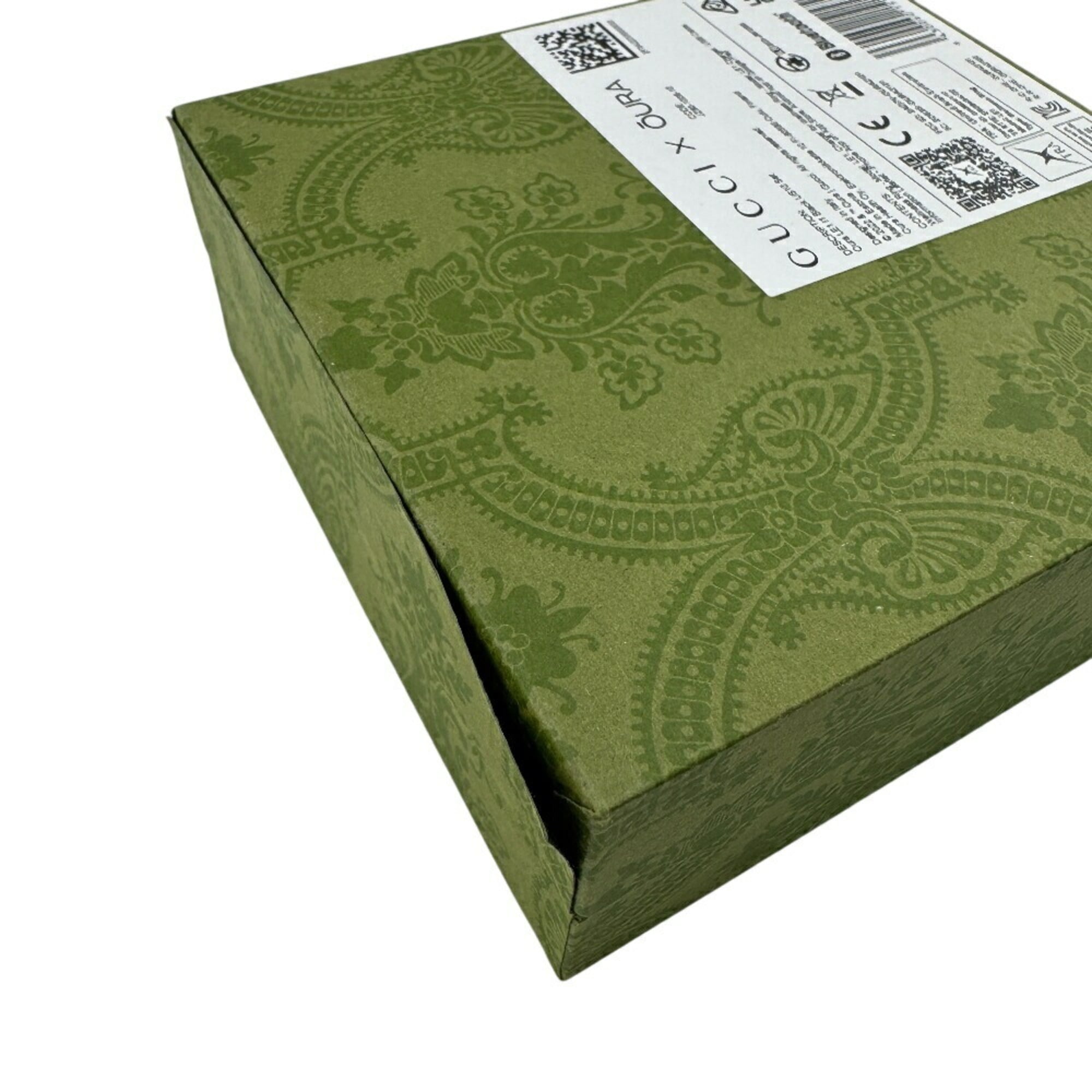 GUCCI Aura Ring Interlocking G Ring, Black, Women's