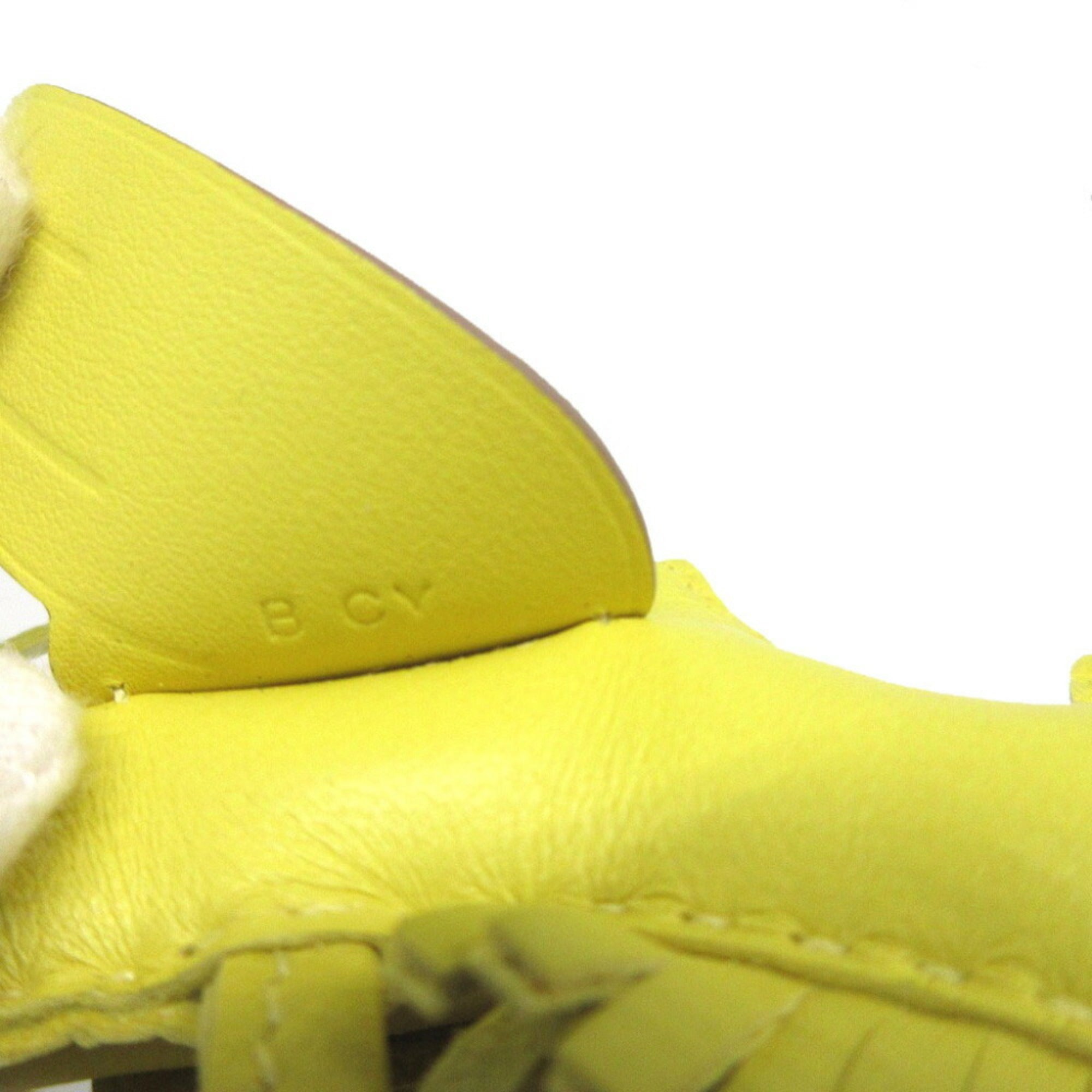 Hermes Rodeo Pegasus PM Annu Milo B stamp (2023 model) Lime So Yellow Bag Charm Keychain 1222HERMES — Like New